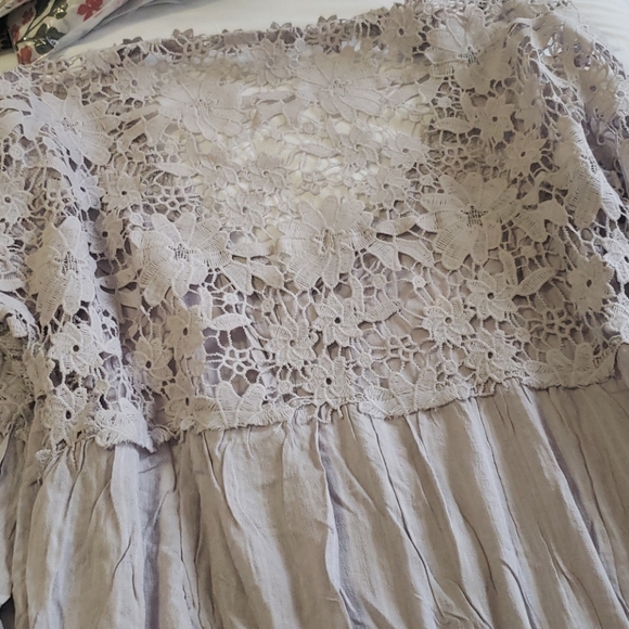 🐰1 left Price DROP🐰New boutique crochet lace top - Picture 8 of 8